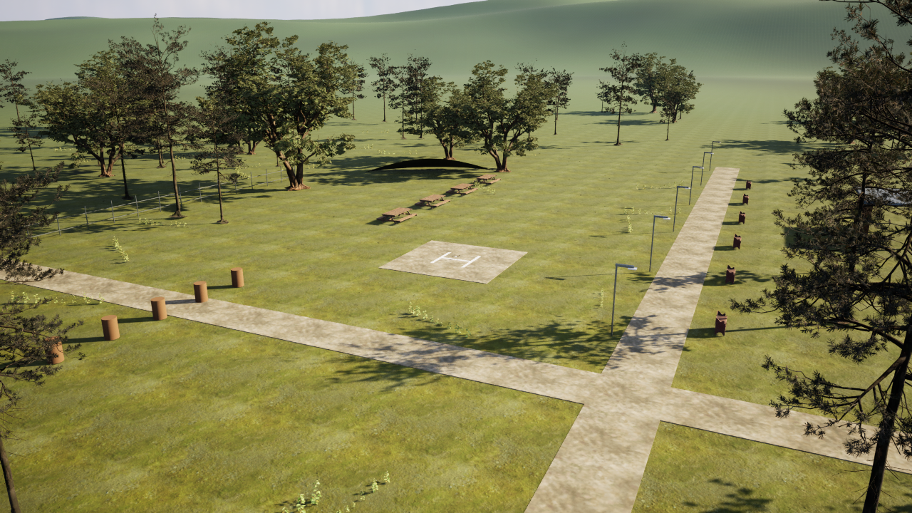 Park environment from Vantage